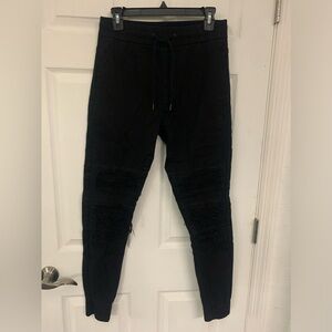 Saint Morta men’s black joggers sz Small